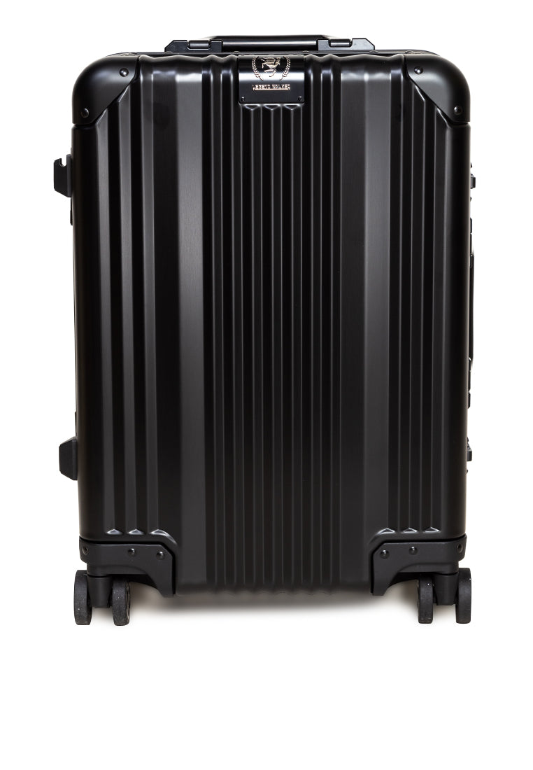 Aluminum Series 1510 Black + FREE Transparent Cabin Luggage