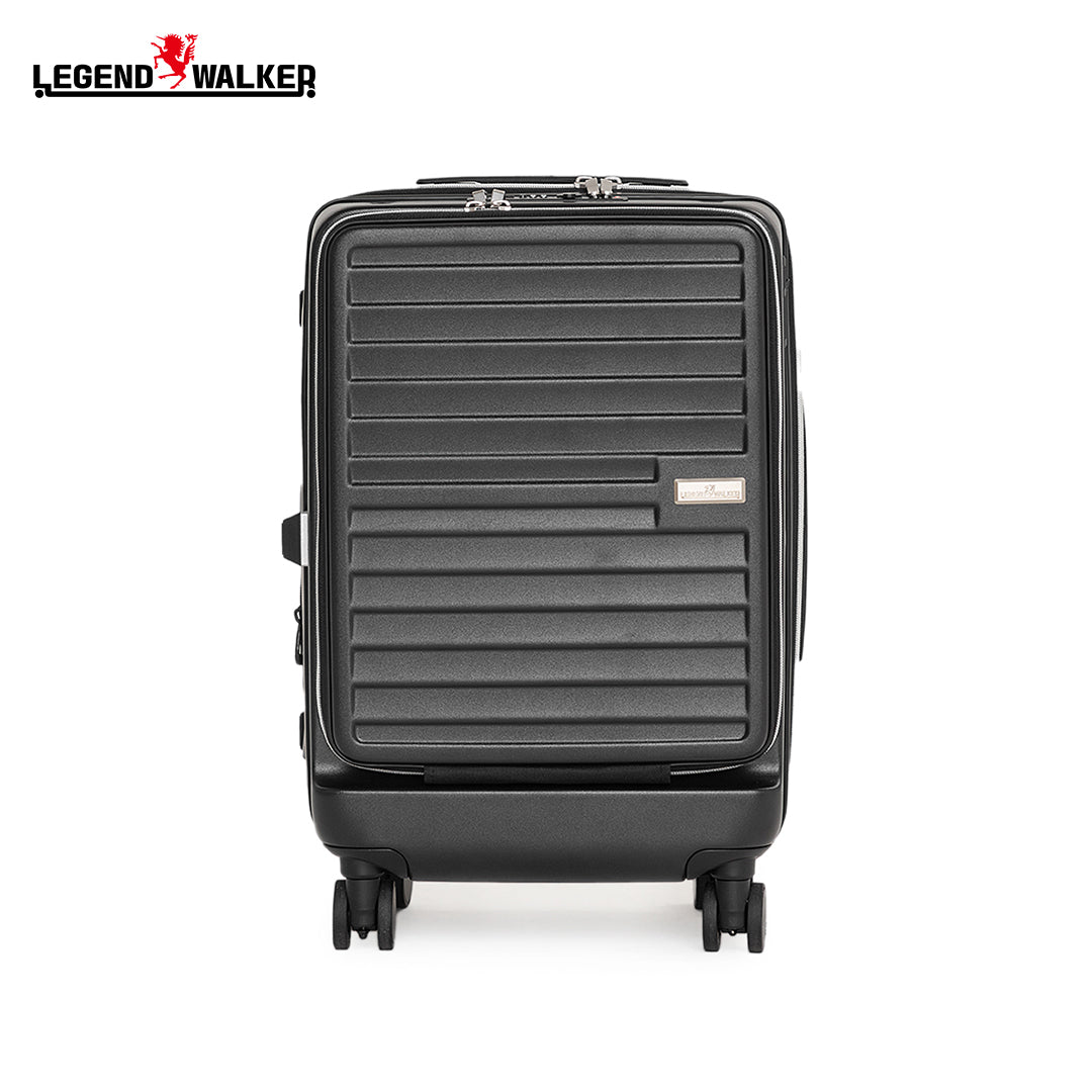 BUY 1 TAKE 1 Malibu 5208 Medium Black + FREE Transparent Cabin Luggage