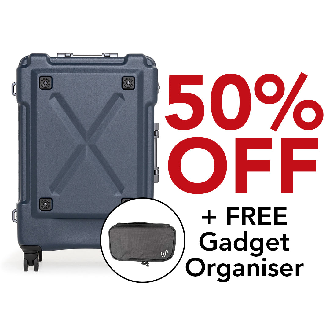 Outdoor 6302 Matte Navy with 🔥Free Gadget Organizer✅🔥