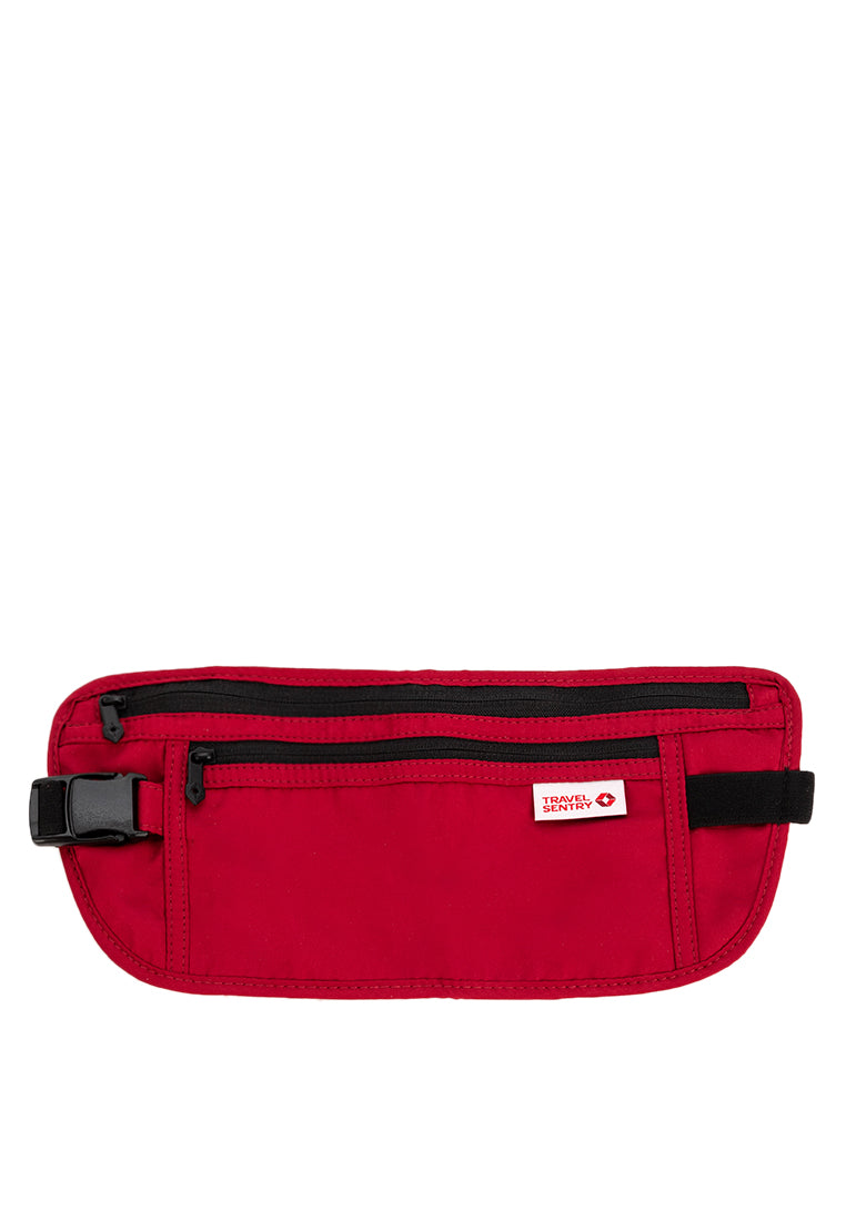 RFID Money Belt Red