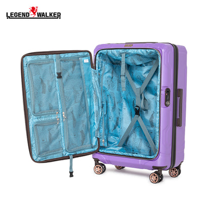 BUY 1 TAKE 1 Blue Whale 5205 Large Lavender + FREE Transparent Cabin Luggage