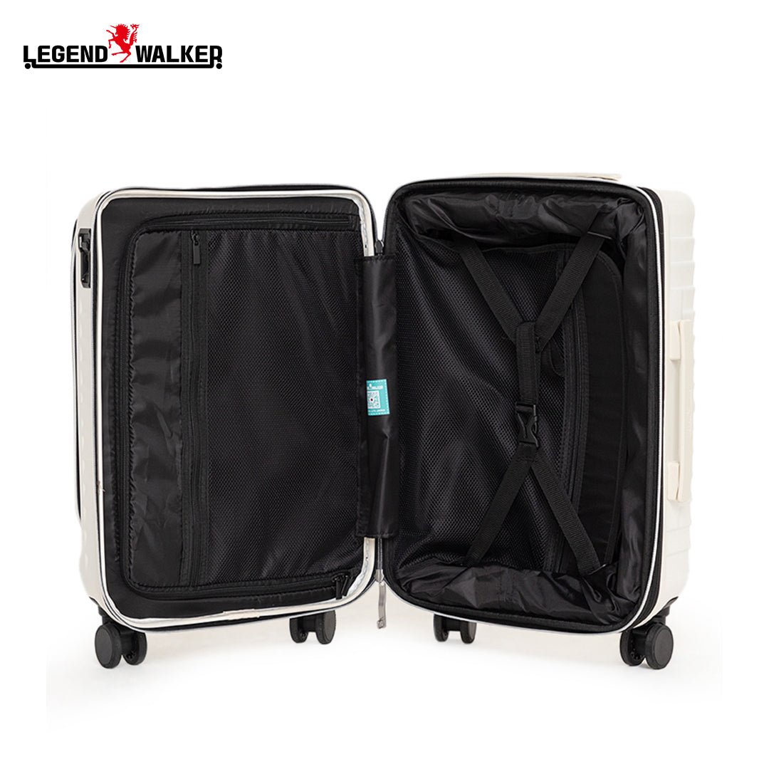 BUY 1 TAKE 1 Malibu 5208 Medium Ivory + FREE Transparent Cabin Luggage