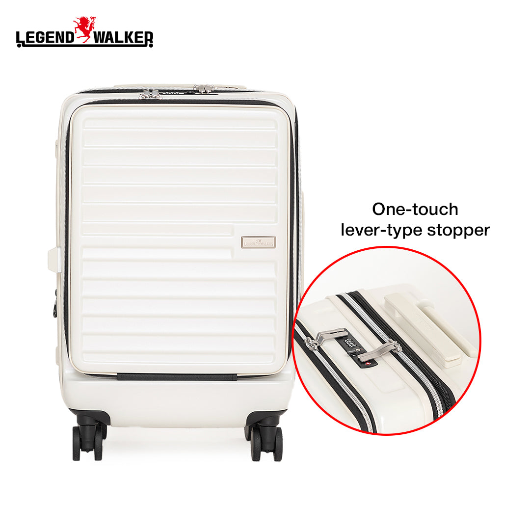 BUY 1 TAKE 1 Malibu 5208 Medium Ivory + FREE Transparent Cabin Luggage