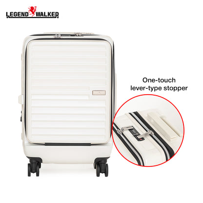 BUY 1 TAKE 1 Malibu 5208 Medium Ivory + FREE Transparent Cabin Luggage