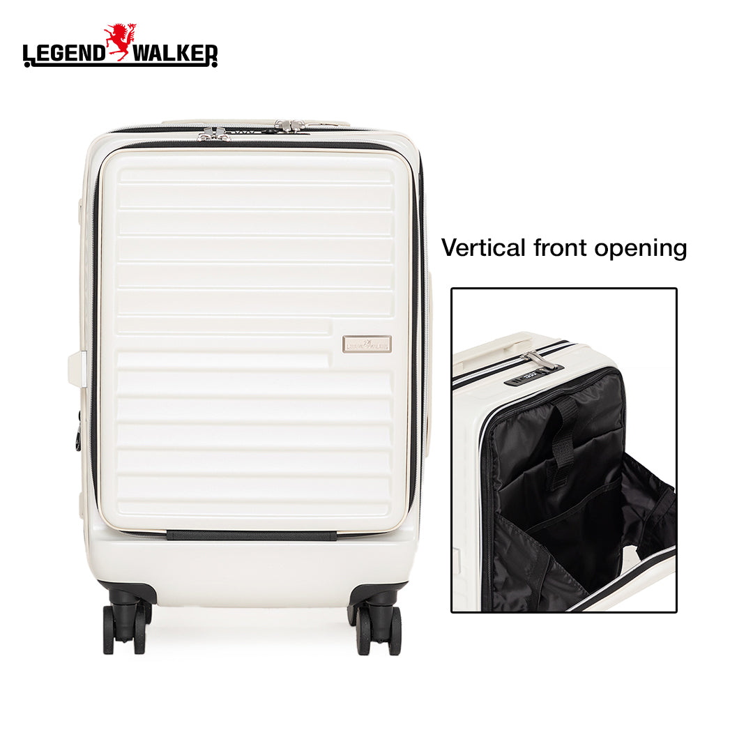BUY 1 TAKE 1 Malibu 5208 Medium Ivory + FREE Transparent Cabin Luggage