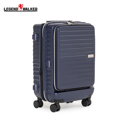 BUY 1 TAKE 1 Malibu 5208 Medium Navy + FREE Transparent Cabin Luggage