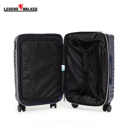 BUY 1 TAKE 1 Malibu 5208 Medium Navy + FREE Transparent Cabin Luggage