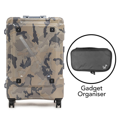 Outdoor 6302 Gray Camouflage with 🔥Free Gadget Organizer✅🔥