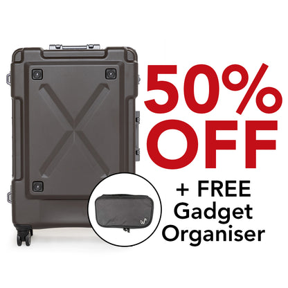 Outdoor 6302 Matte Brown with 🔥Free Gadget Organizer✅🔥