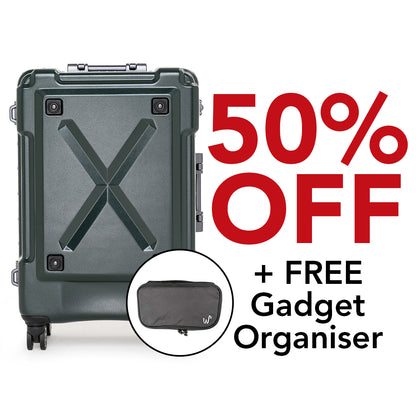 Outdoor 6302 Matte Khaki with 🔥Free Gadget Organizer✅🔥