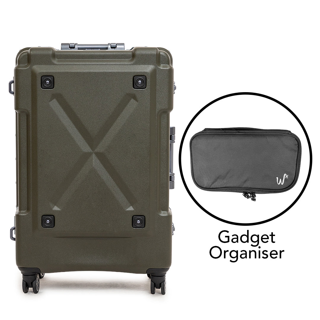 Outdoor 6302 Matte Olive with 🔥Free Gadget Organizer✅🔥